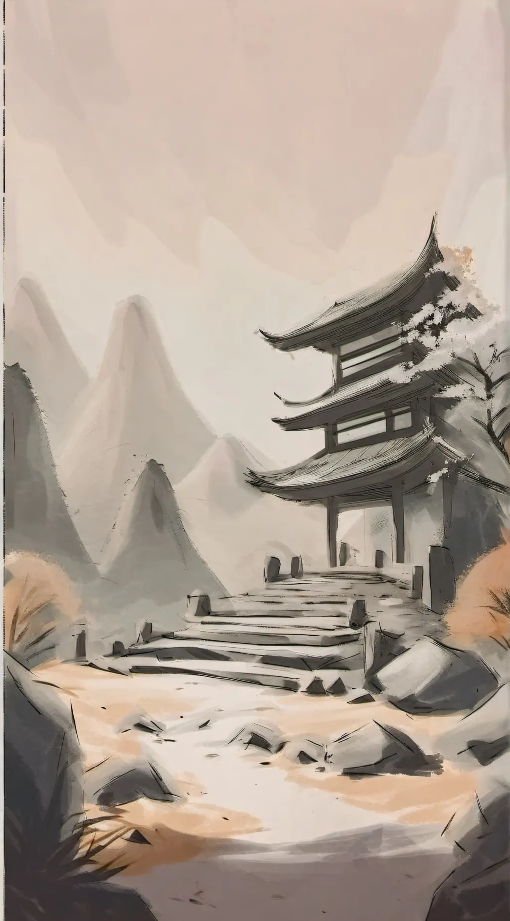 ai character: The Karate Kid  background