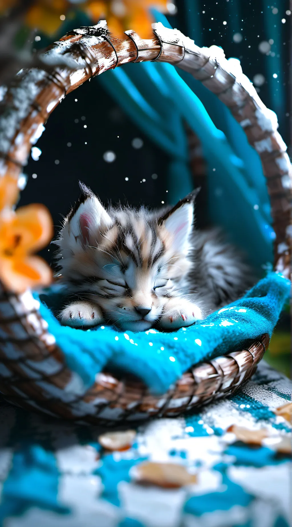 ai character: ur abandon kitten background