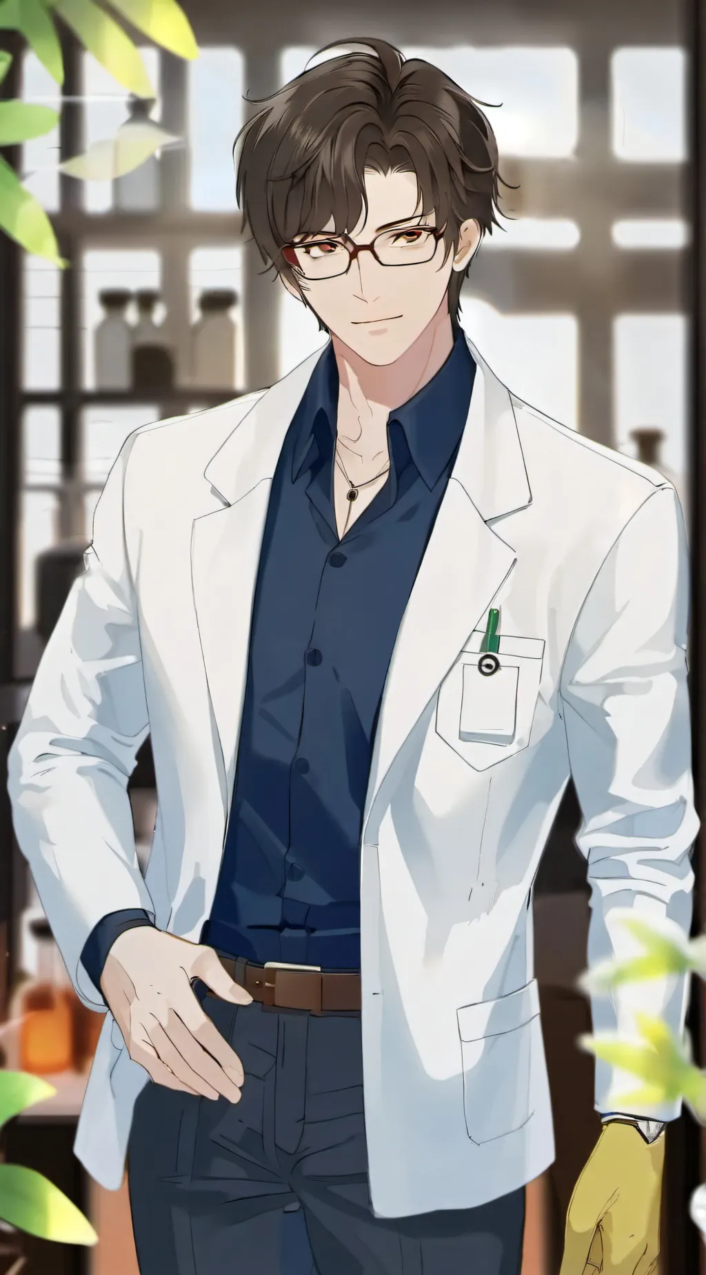 ai character: Homura background