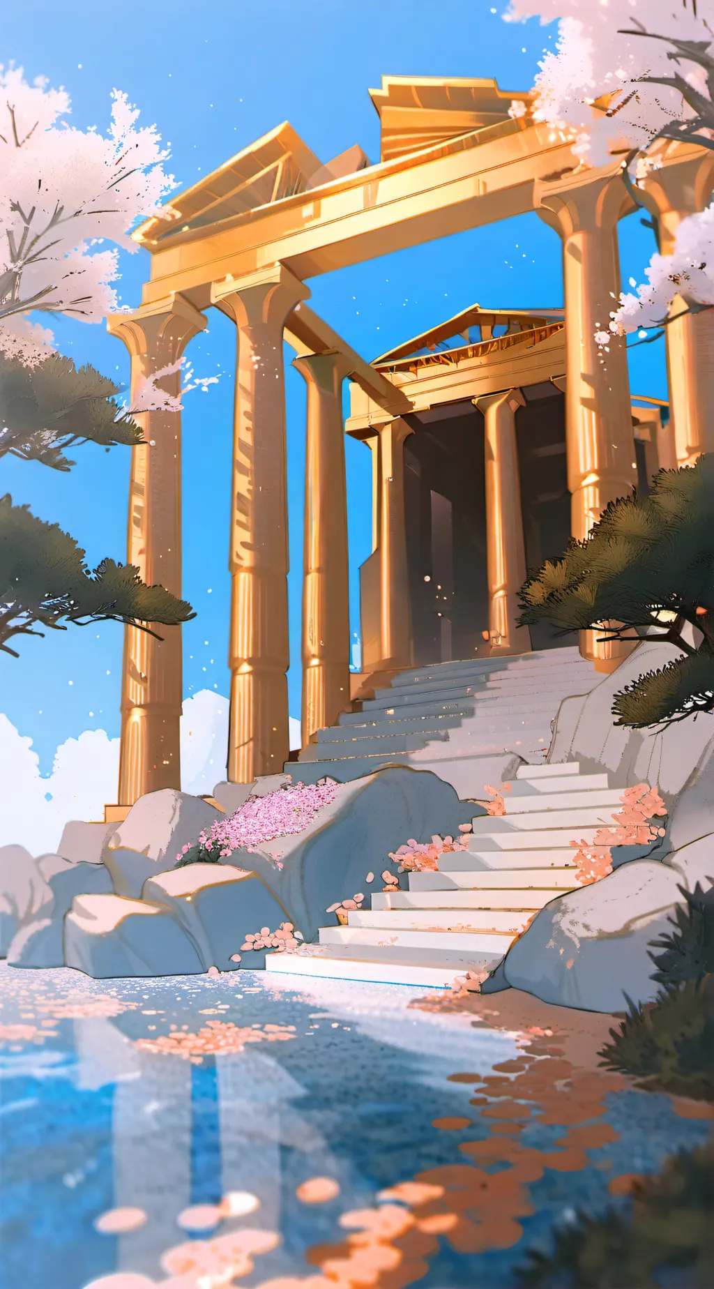 ai character: God school  background