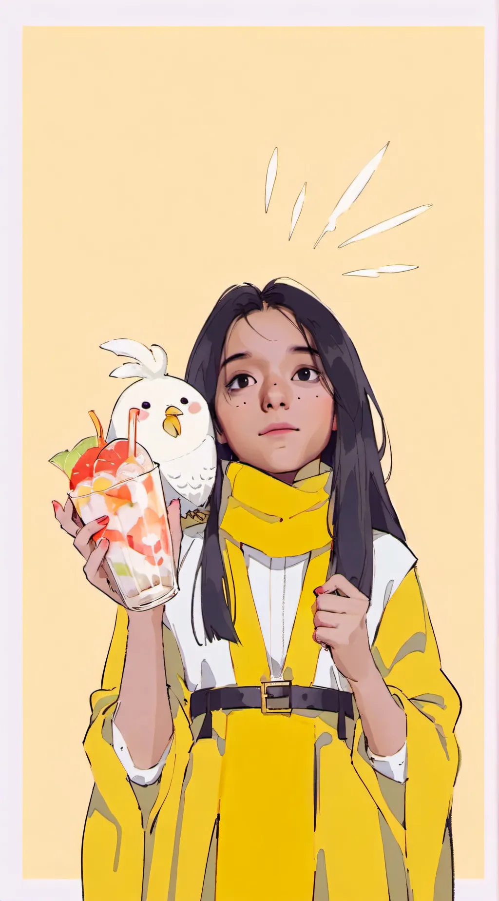 ai character: FANDOM REACT TO background