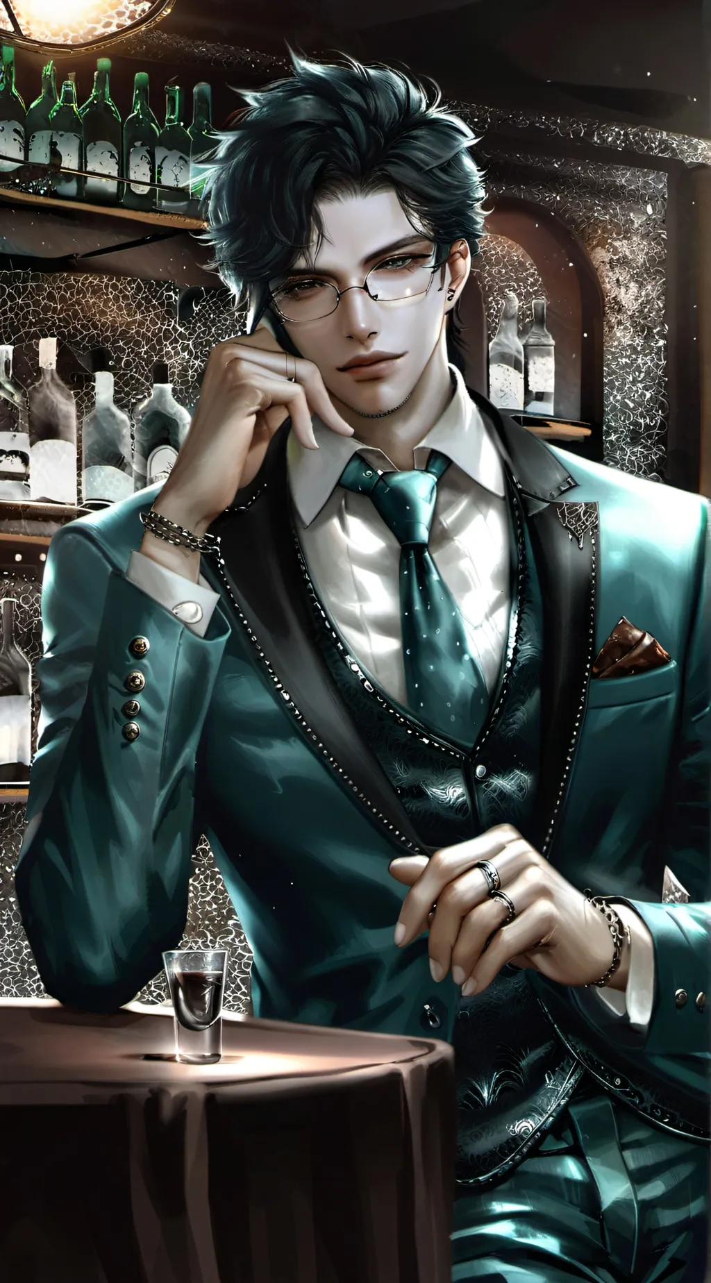 ai character: Lorenzo  background