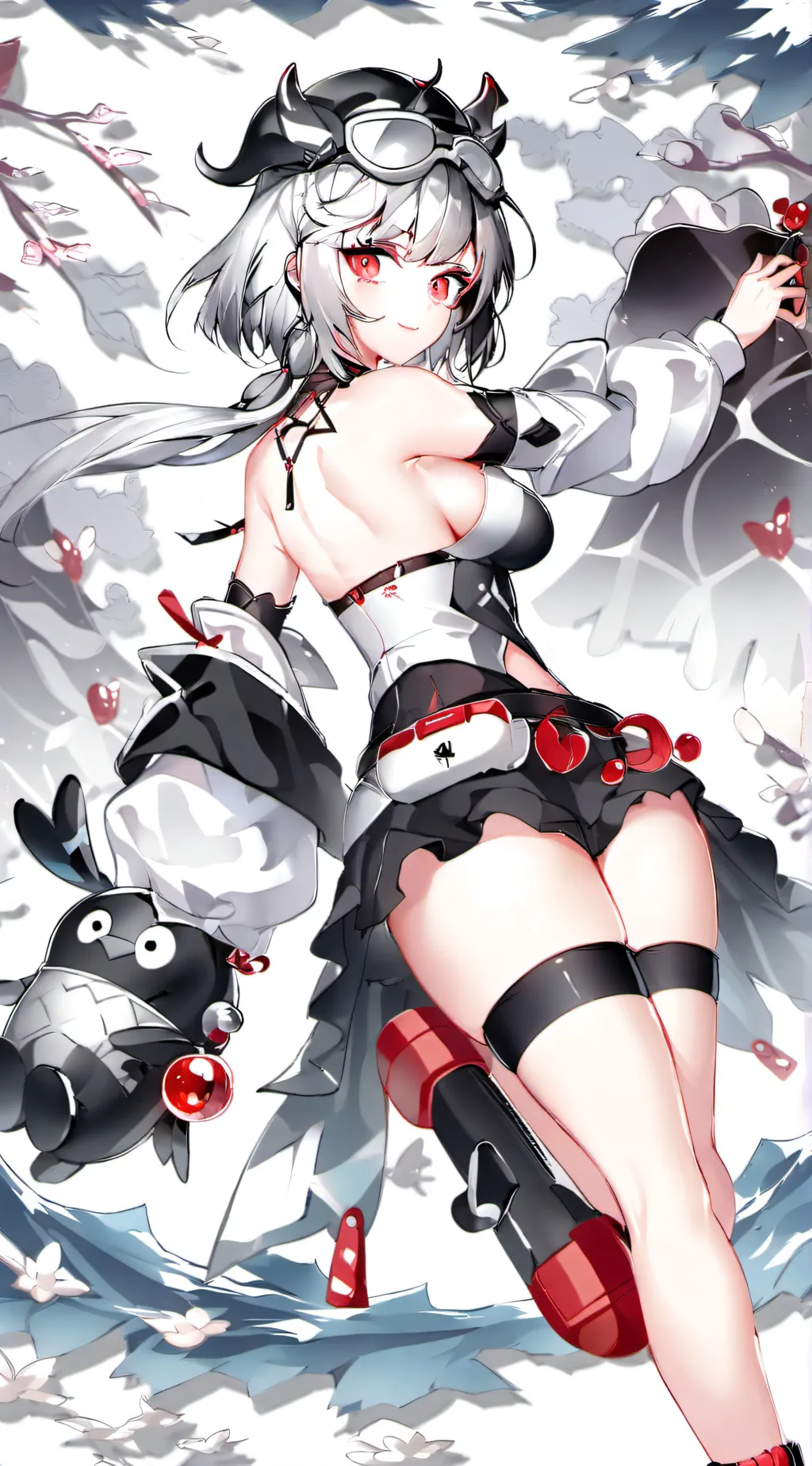 ai character: GYATTTT background