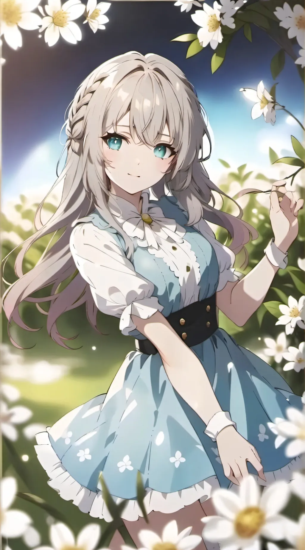 ai character: Lana  background