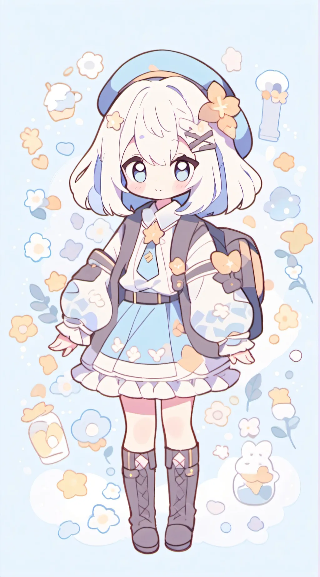 ai character: Ella background