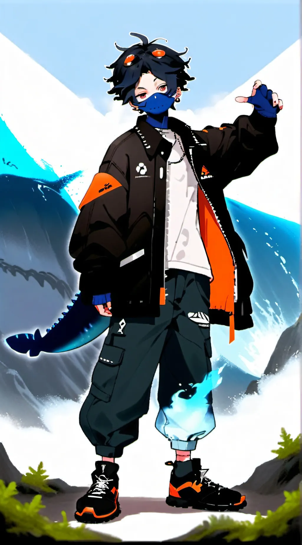 ai character: Sebastian Solace background