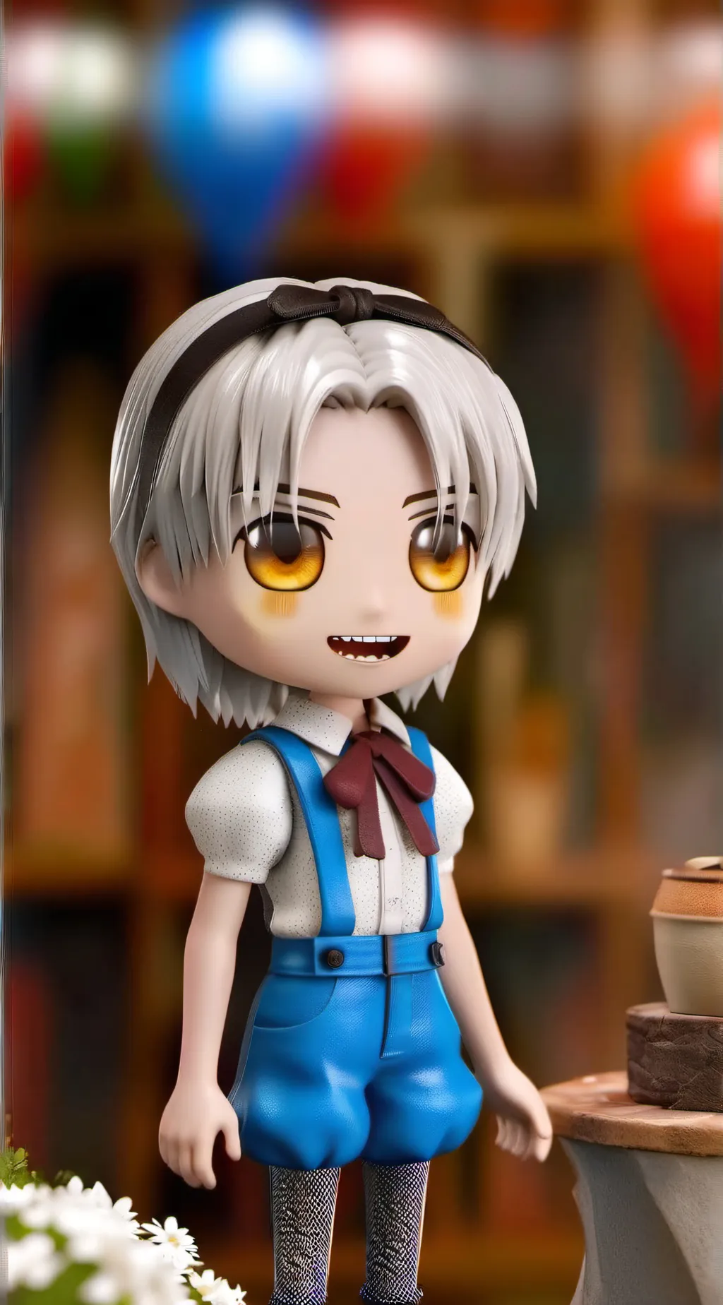 ai character: Oliver^^ background