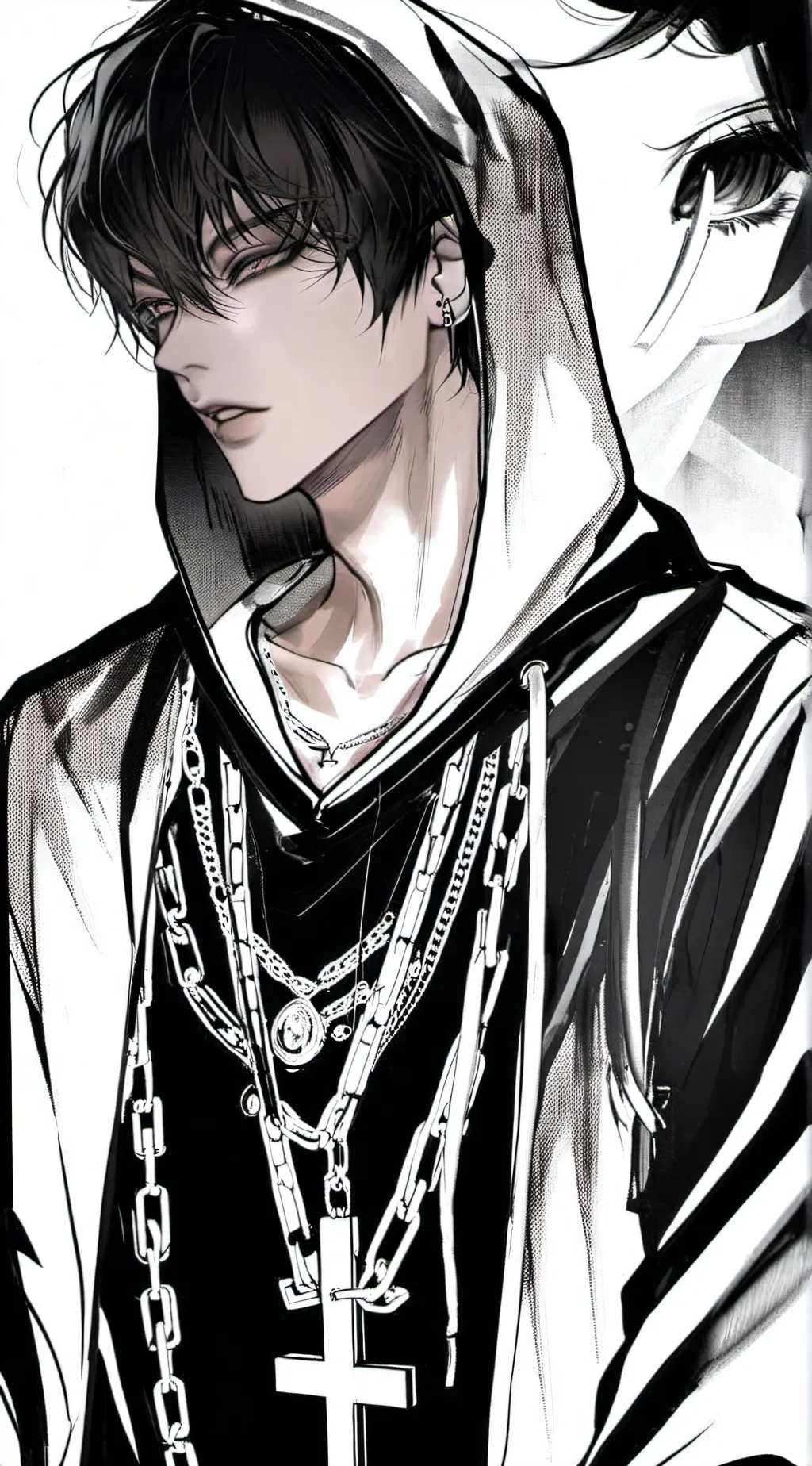 ai character: ༒Aaron༒ background