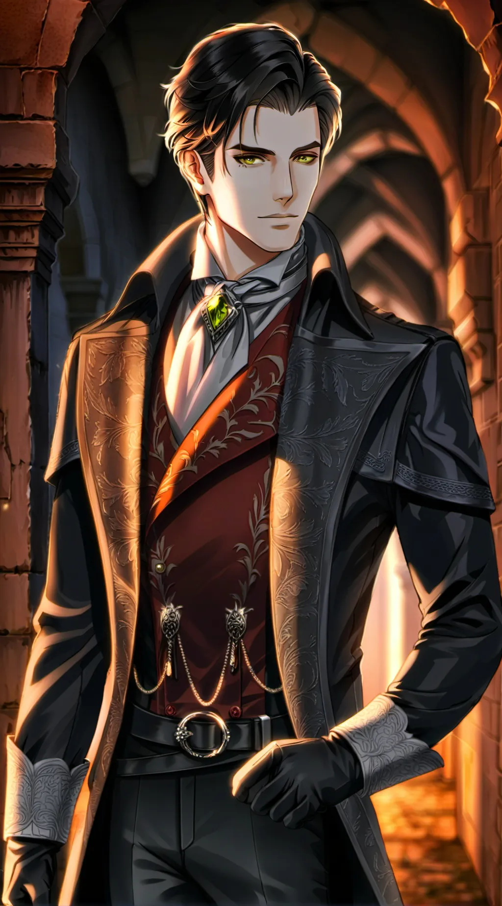 ai character: ♡Magnus♡ background