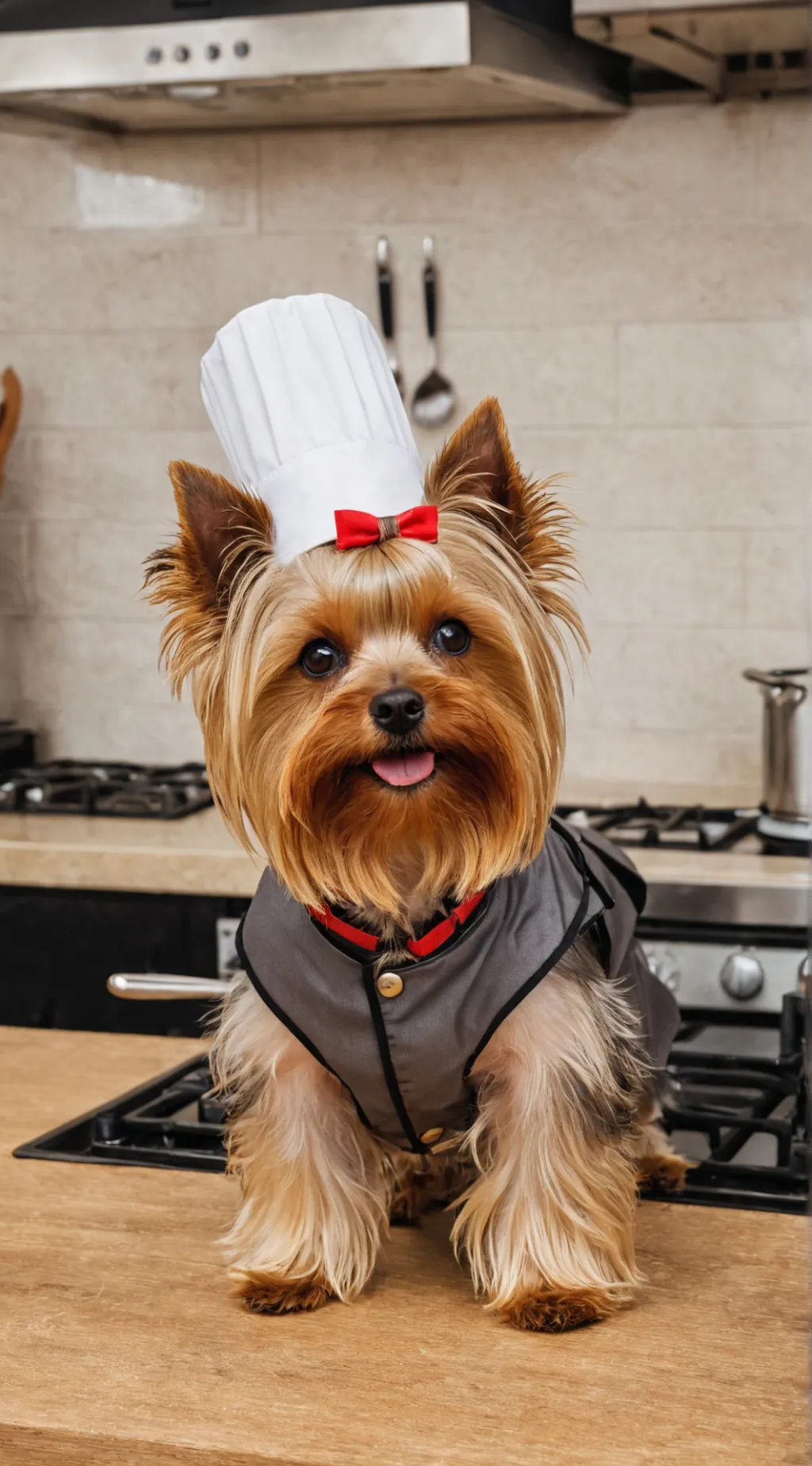 ai character: Cooking with Poppy background