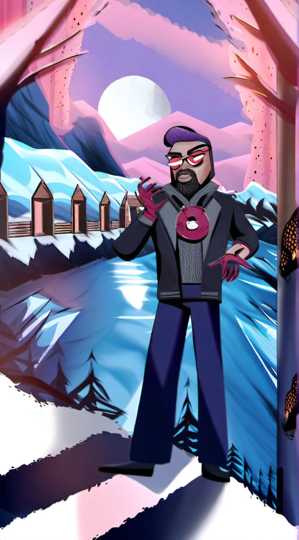 ai character: VOX IN THE BOX background