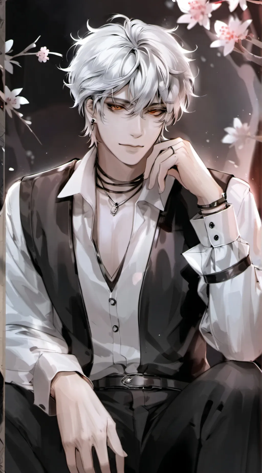 ai character: Ebony background