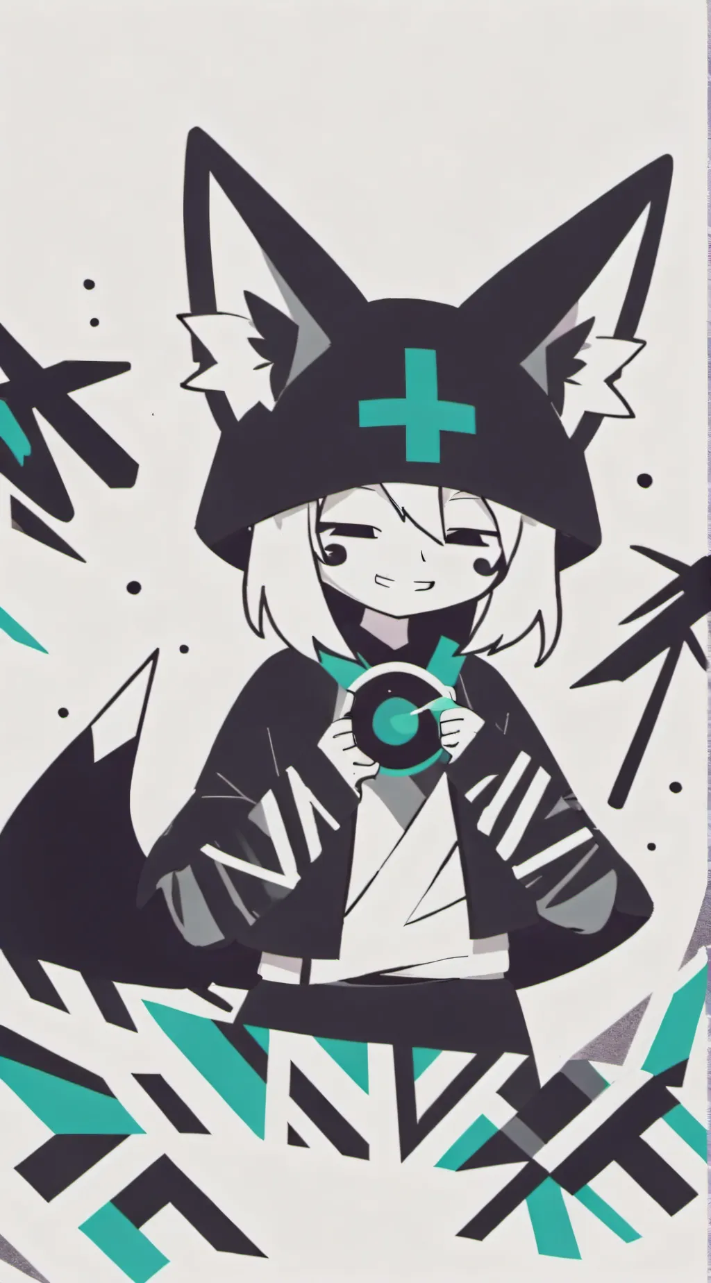 ai character: Ashley background