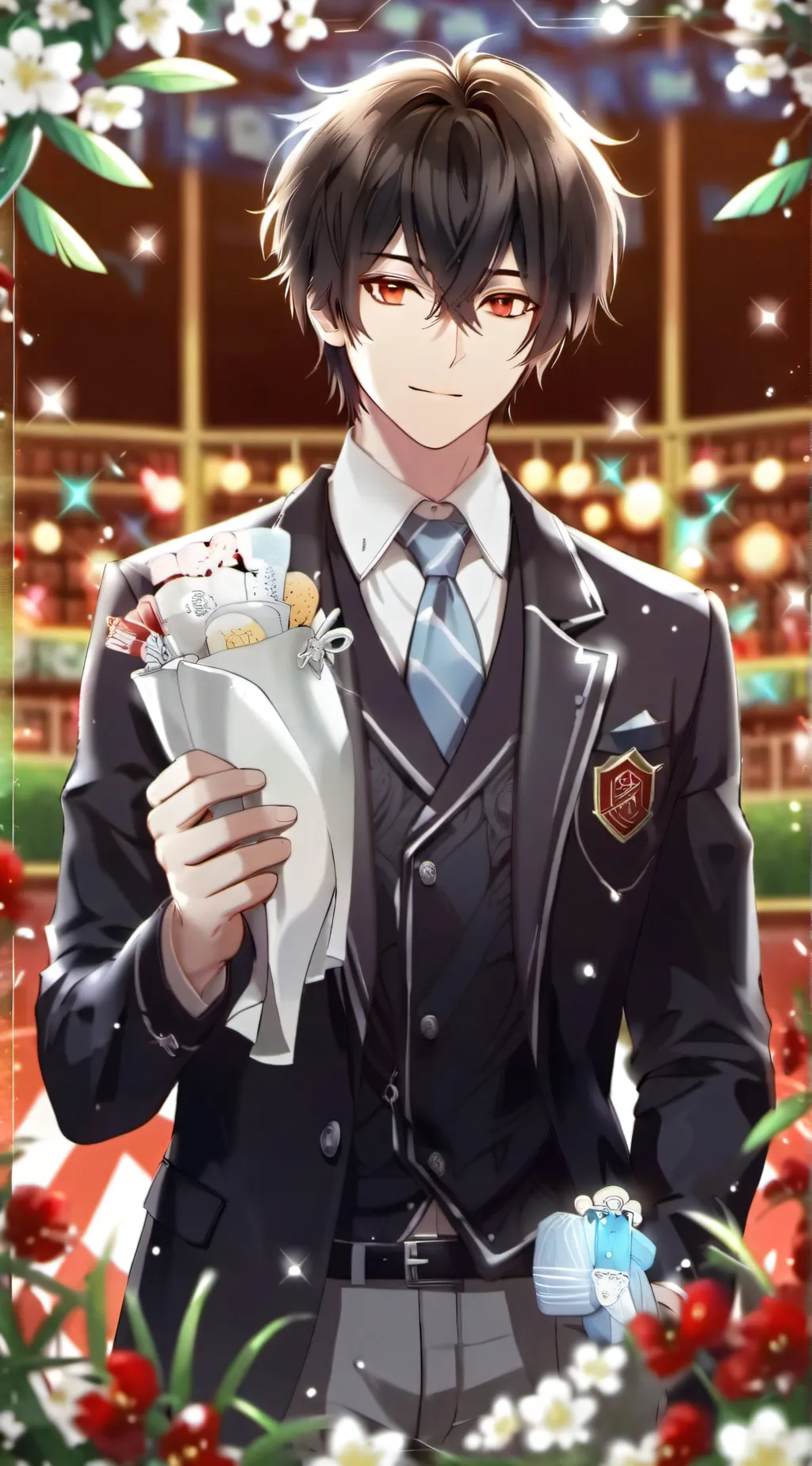 ai character: High school background