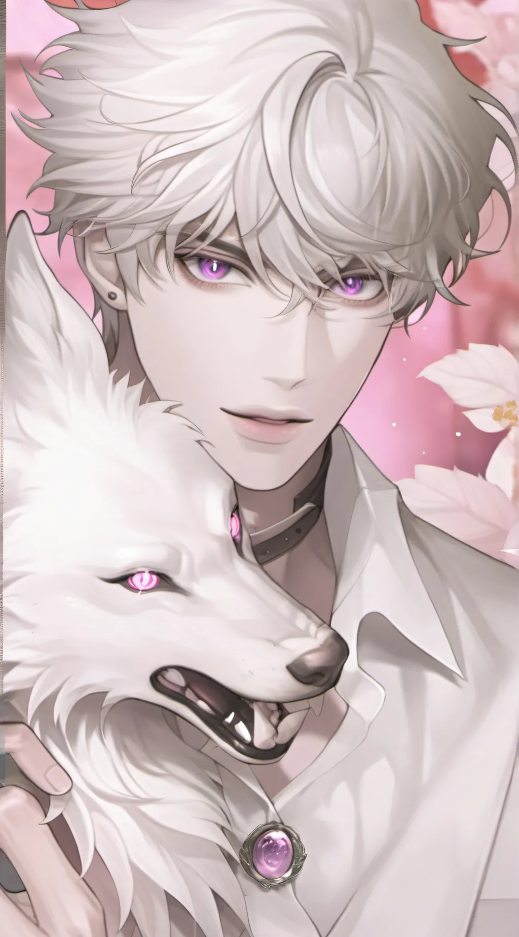 ai character: Werewolf tamer background