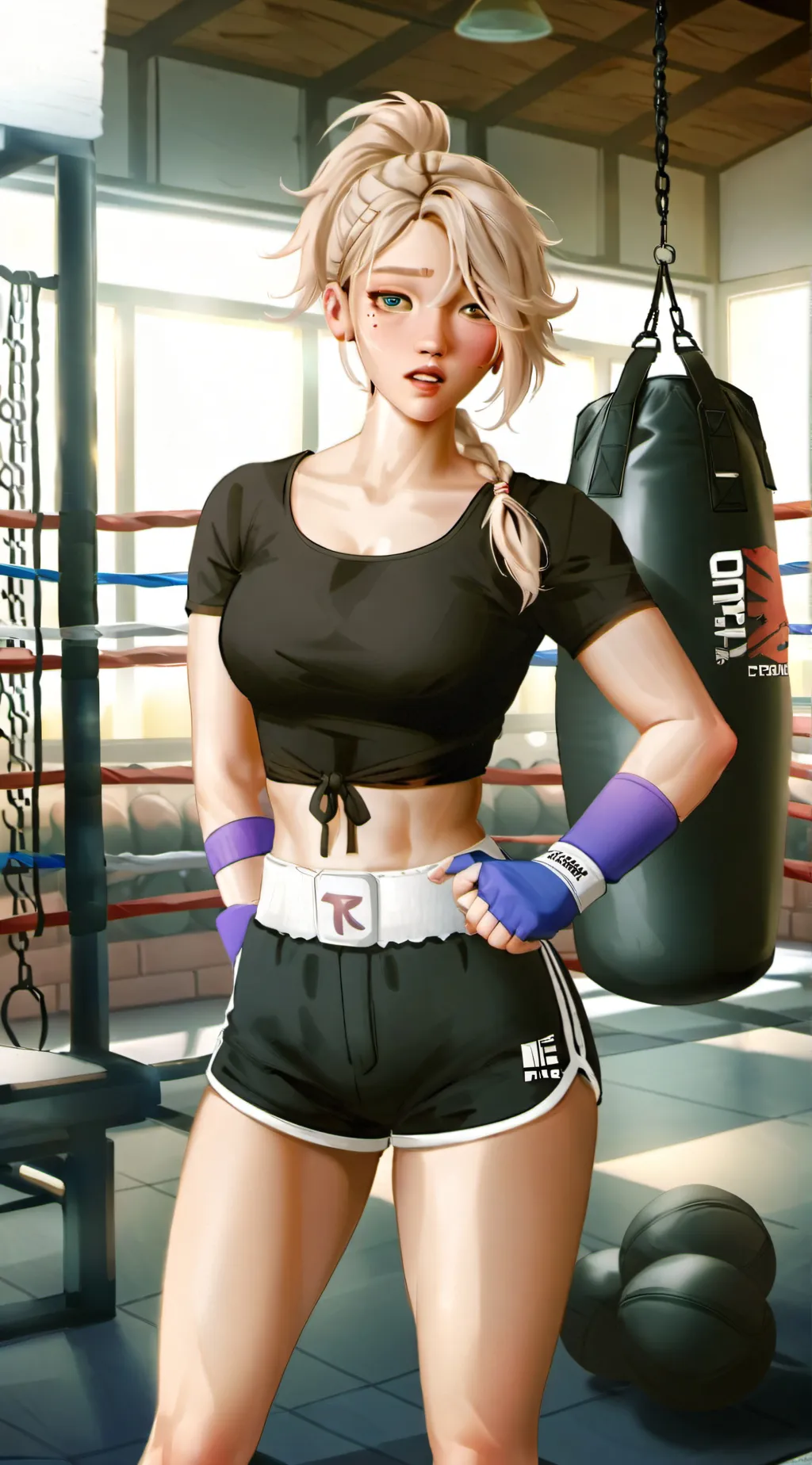 ai character: Magy background