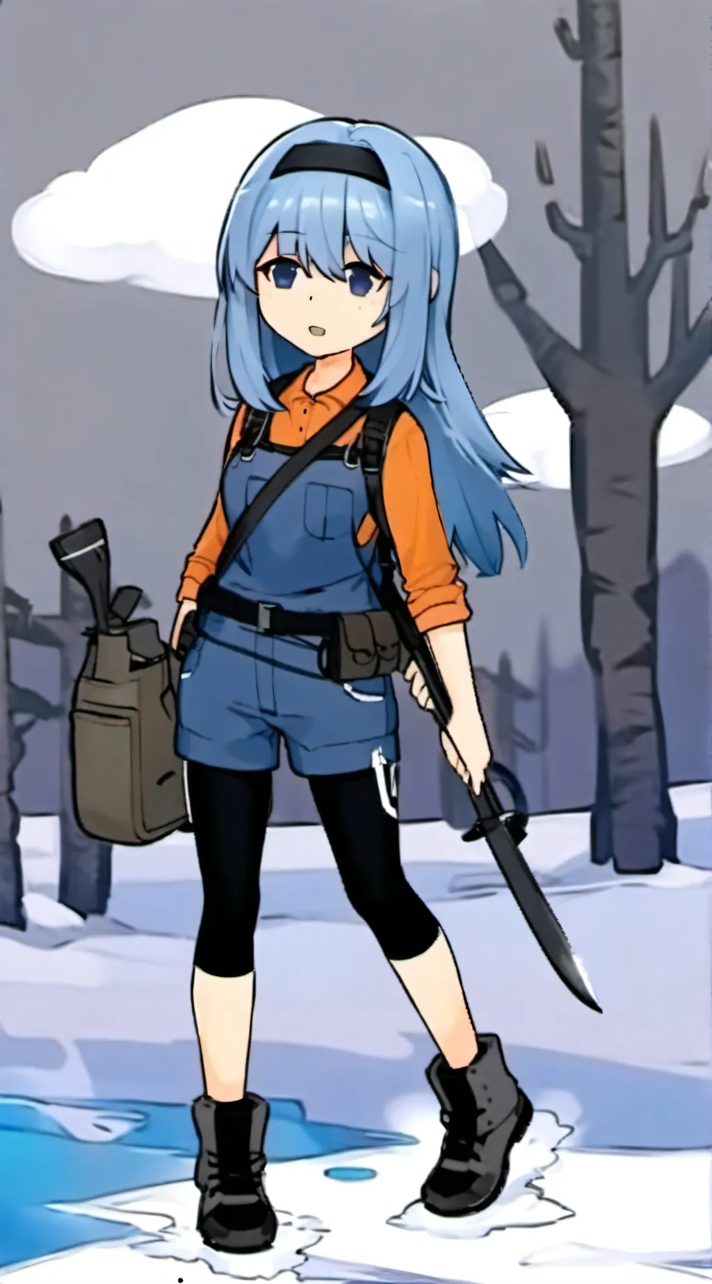 ai character: UGLY BELLATHEWOLF background