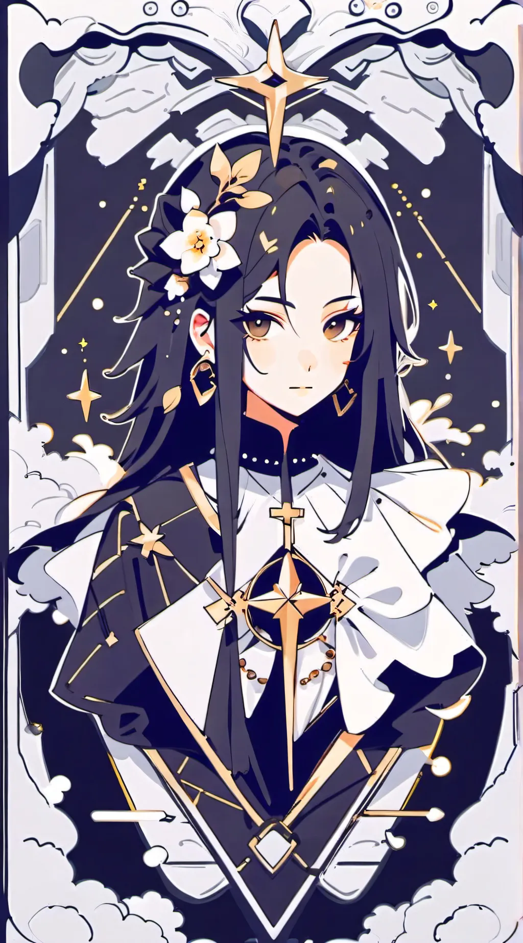 ai character: Nezuko background