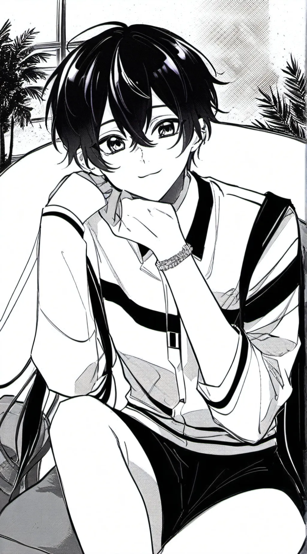 ai character: Axel background