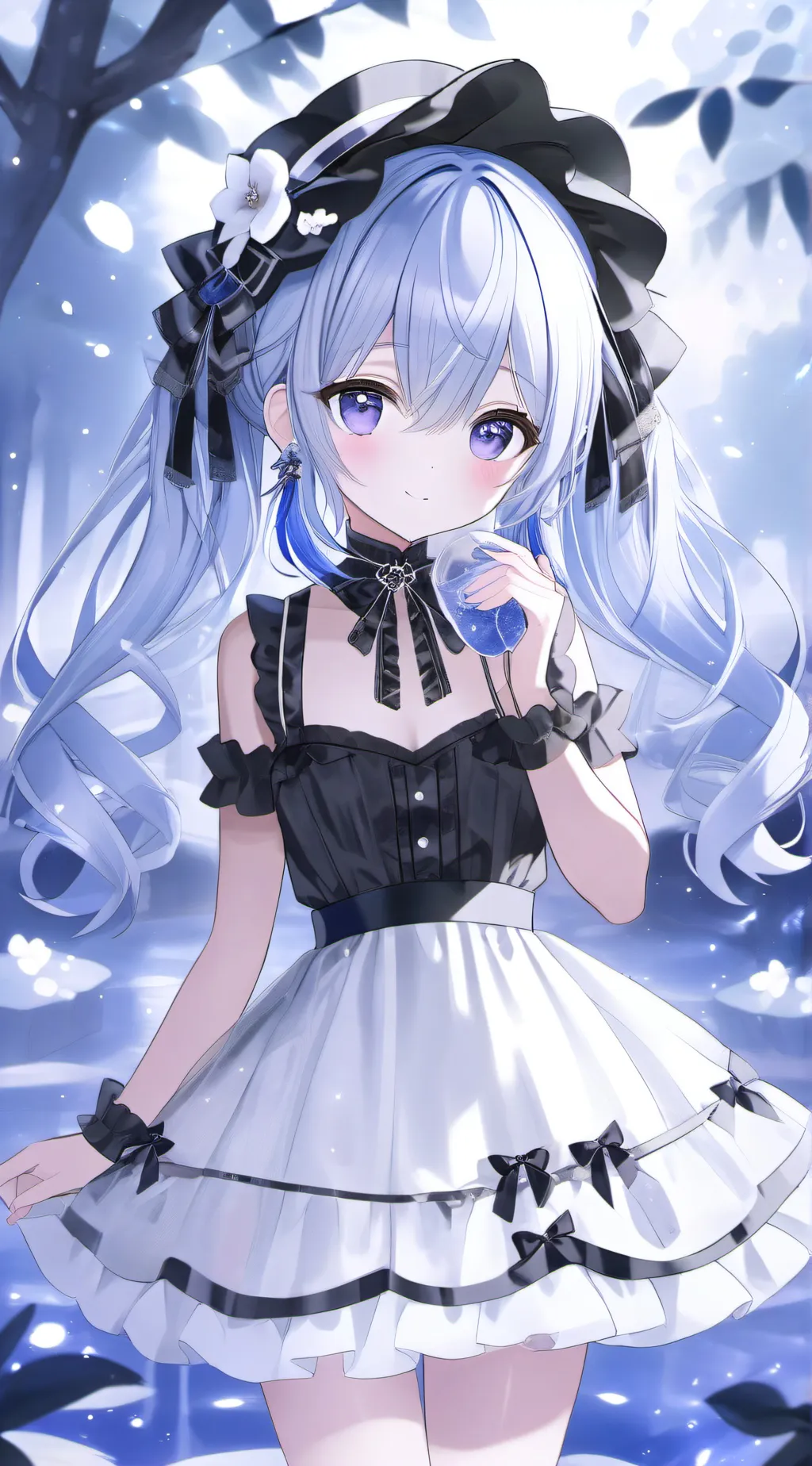 ai character: Aurora background