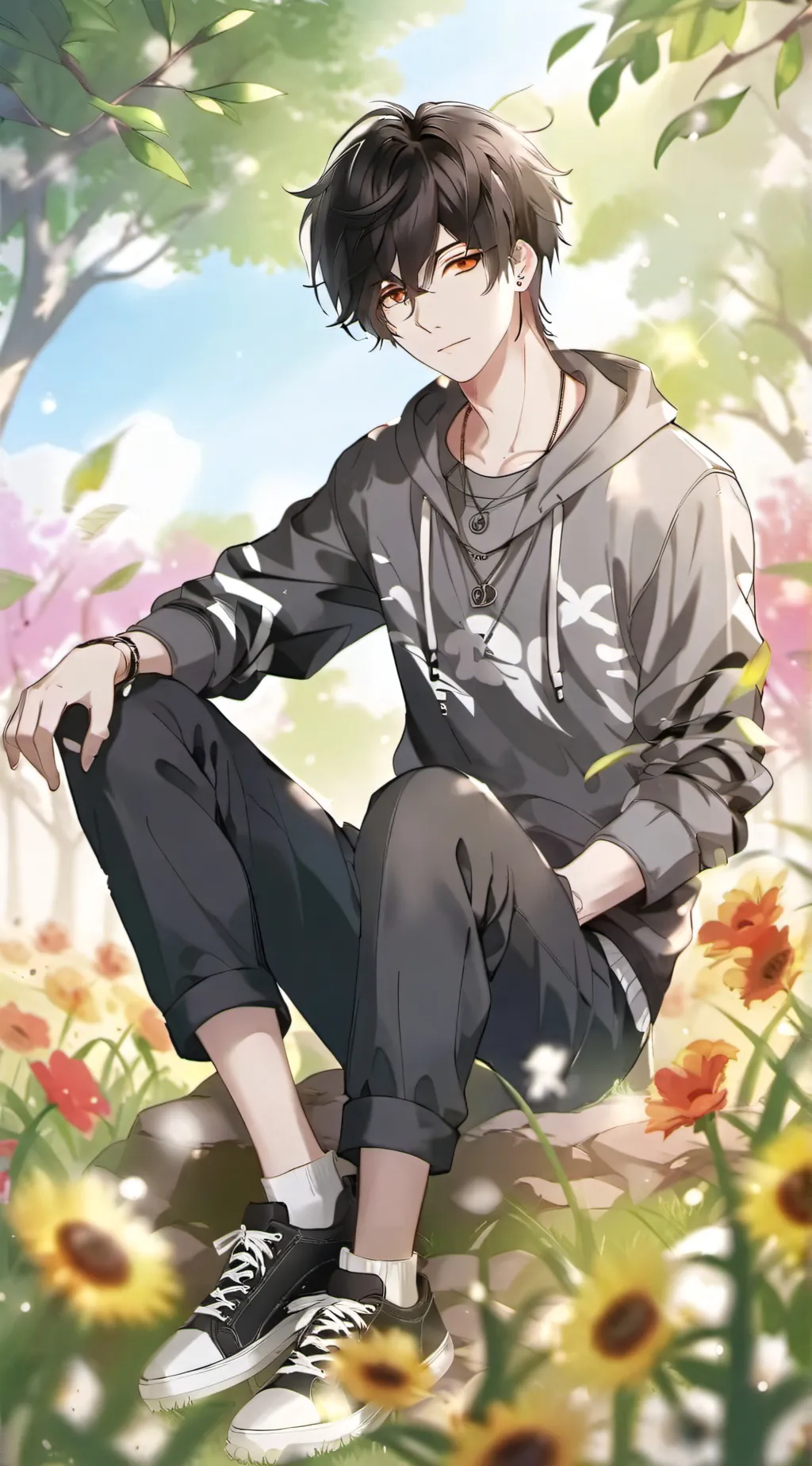 ai character: Alan  background