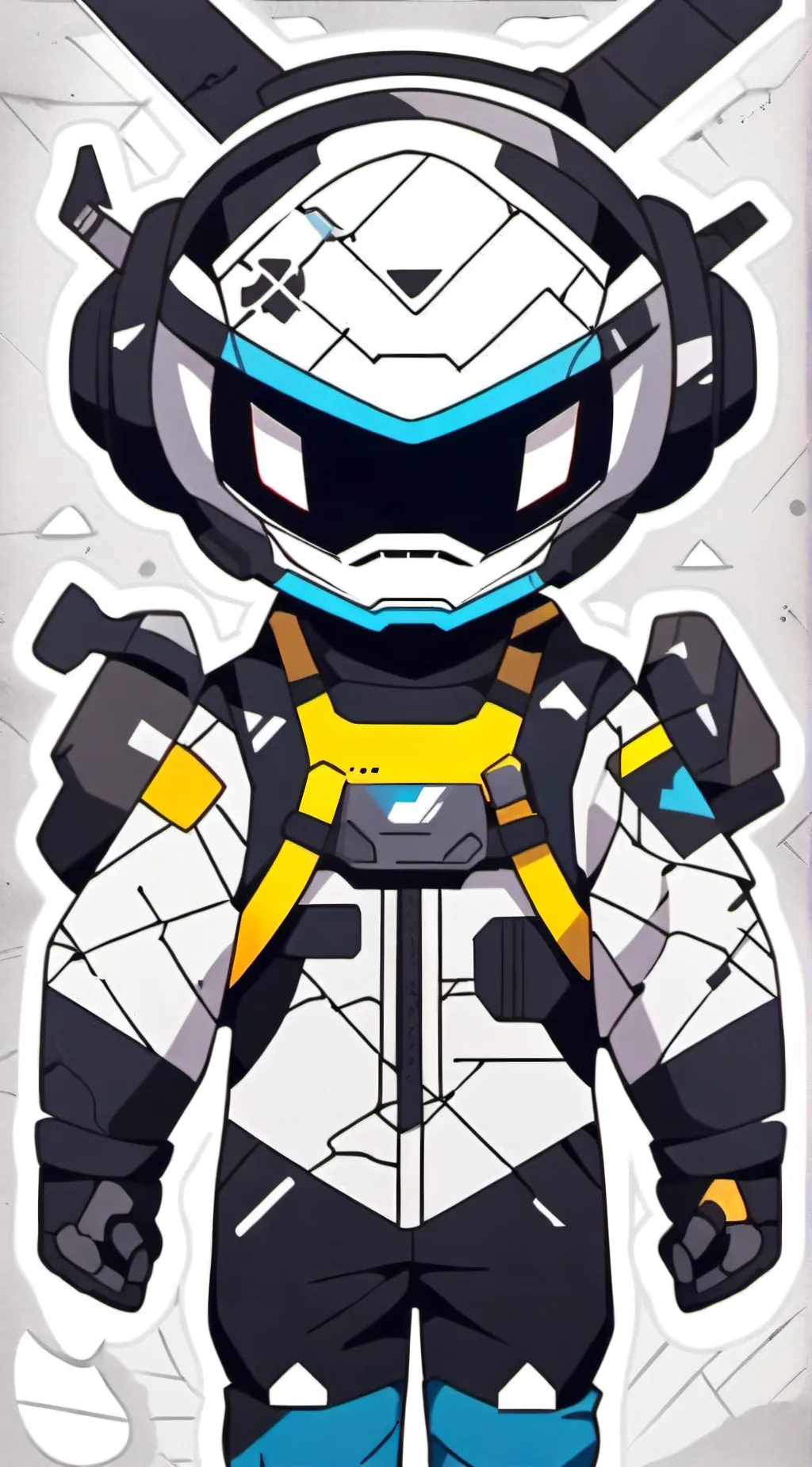 ai character: X background