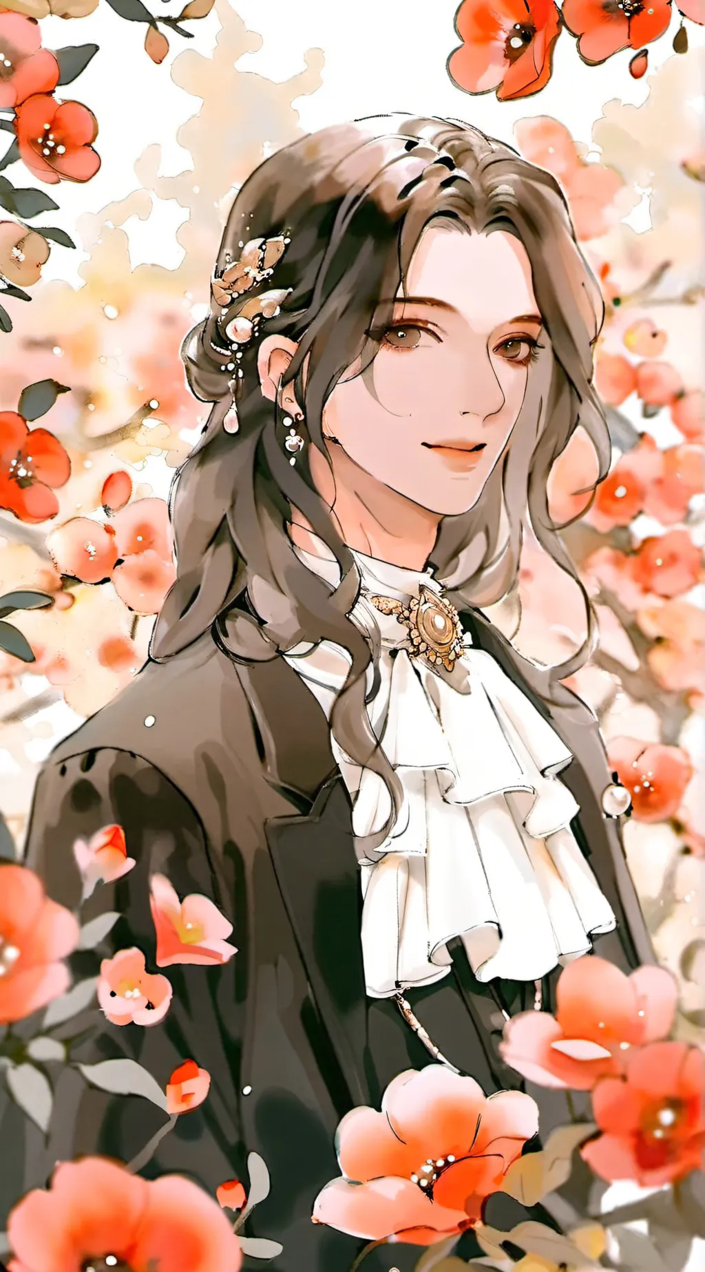 ai character: mark background