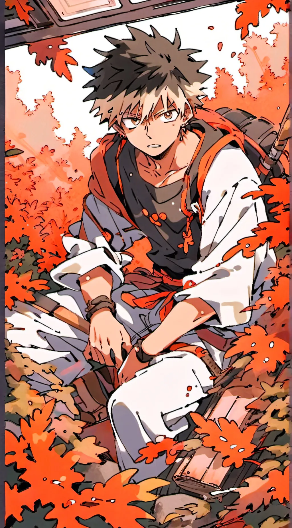 ai character: MHA IN UR HOUSE?! background