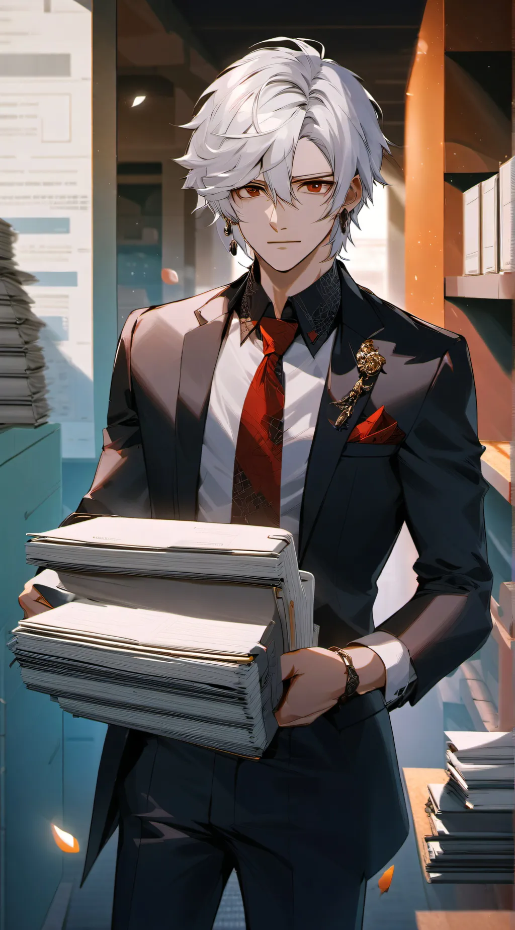 ai character: Maximilian  background