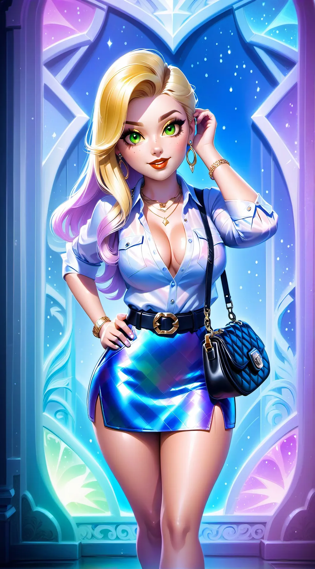 ai character: PICK ME  background