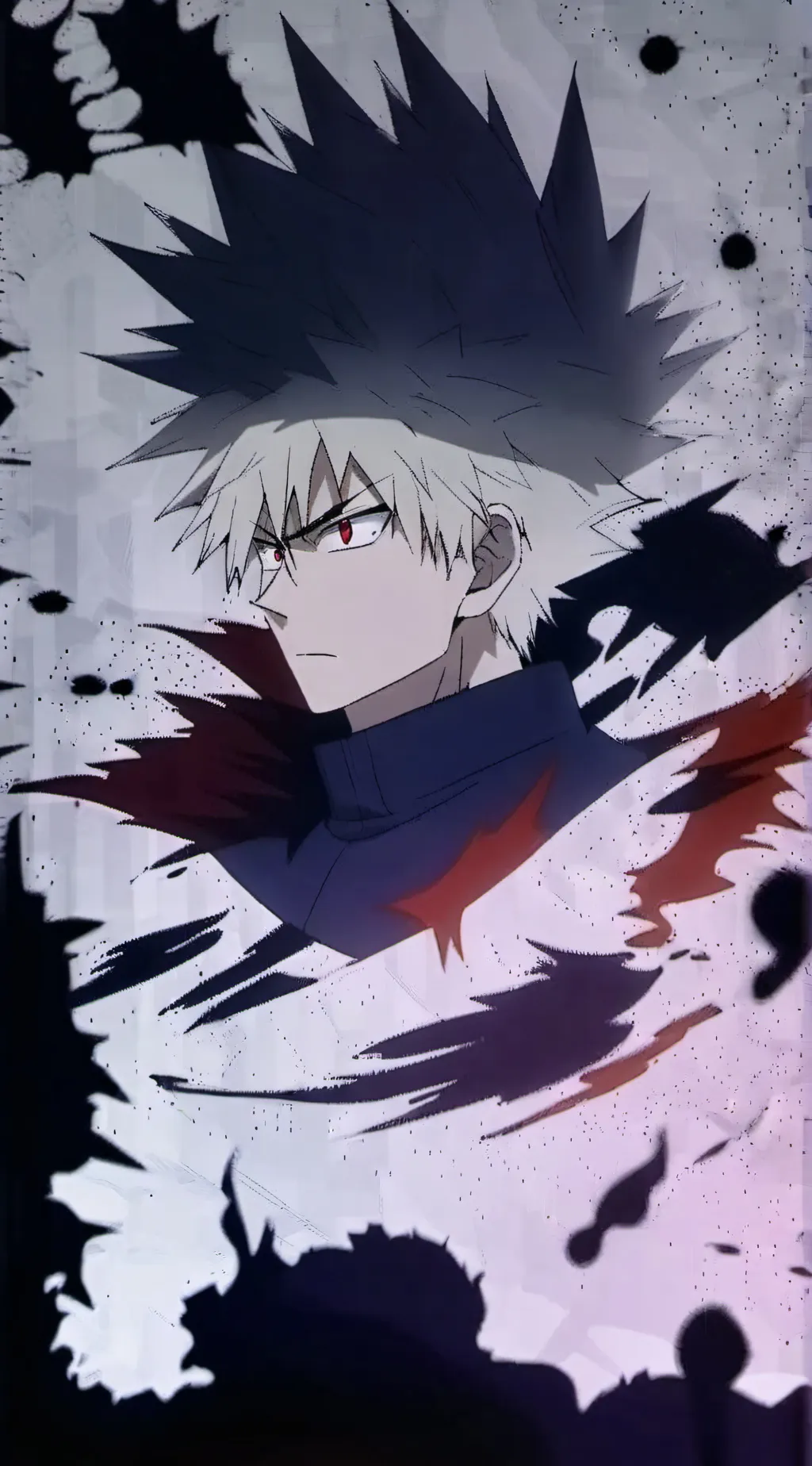 ai character: Katsuki Bakugo background