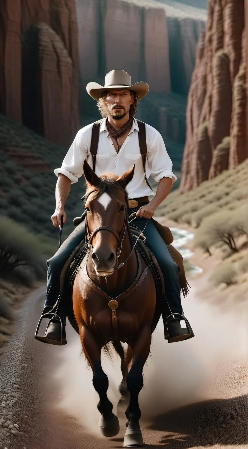 ai character: Jermiah Wood background