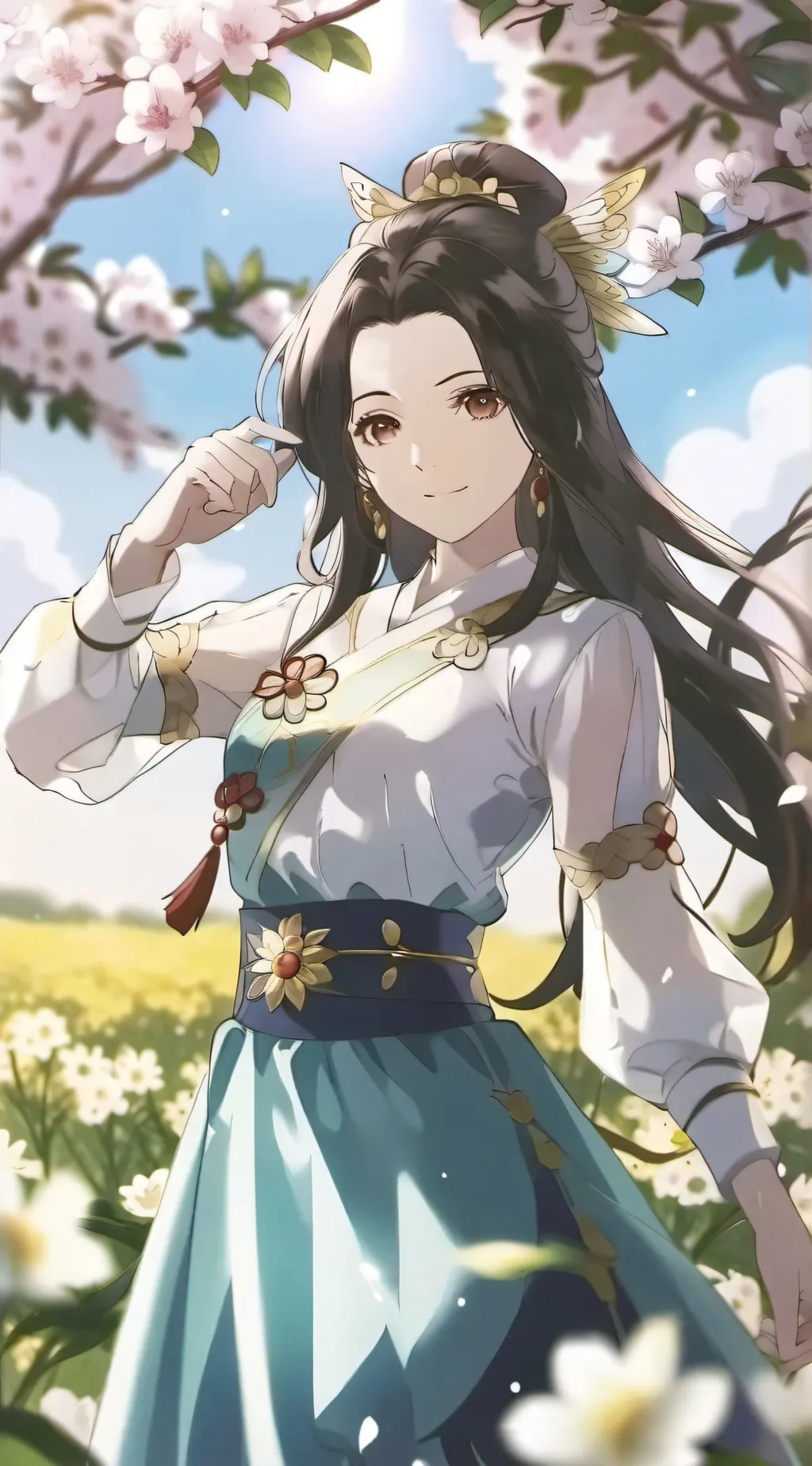 ai character: Sarah background