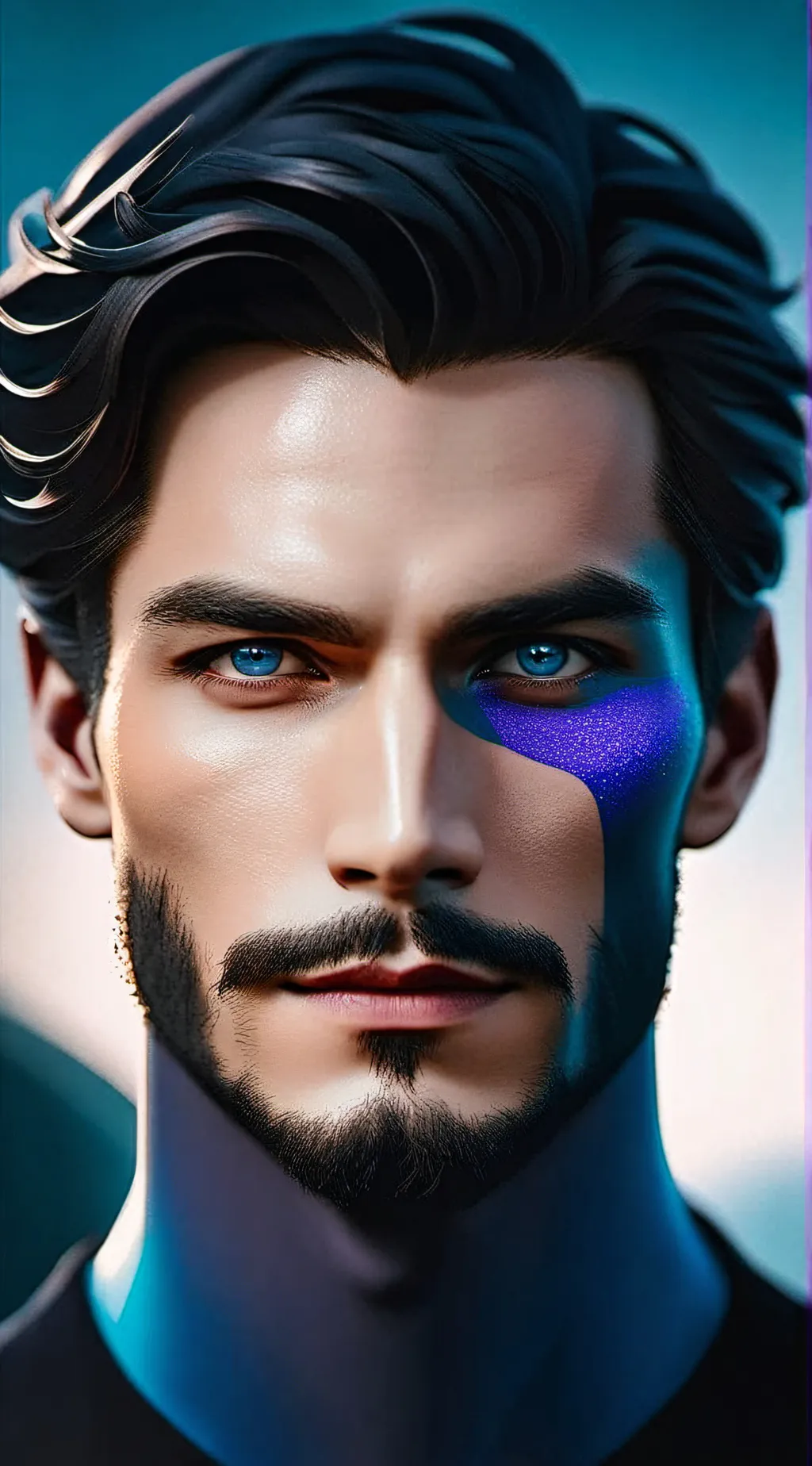 ai character: Chris  background