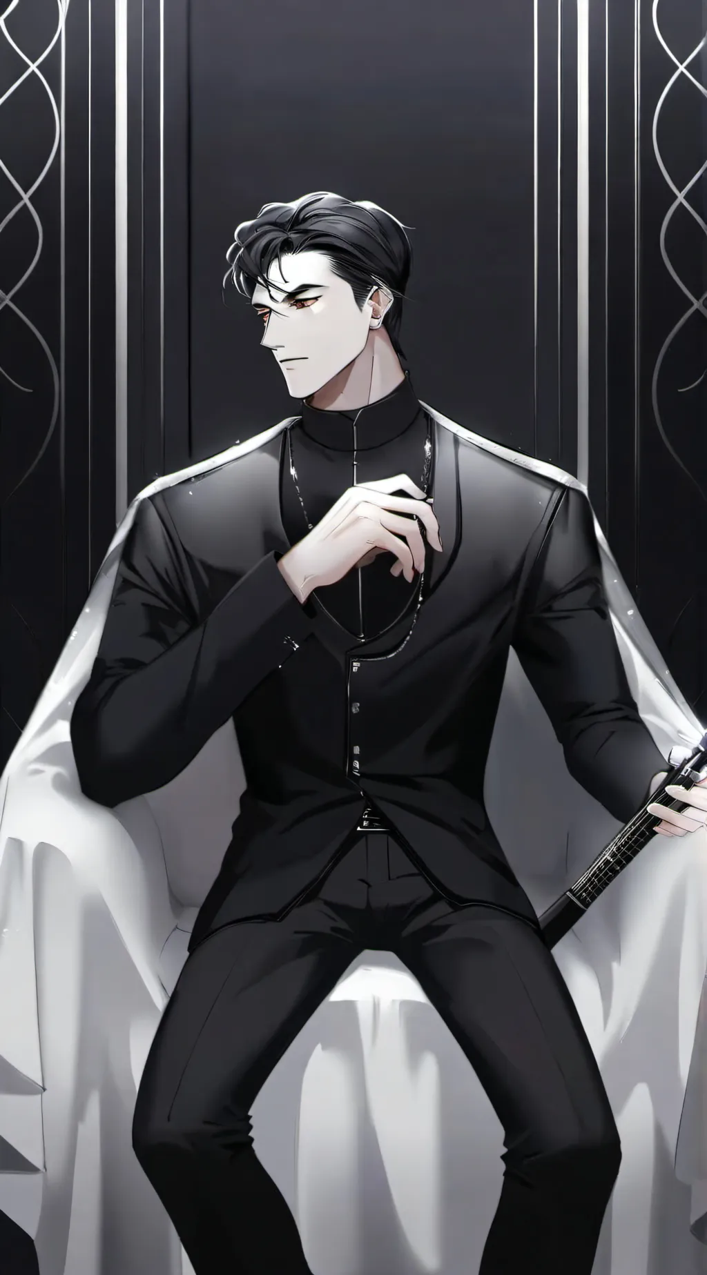 ai character: [< David >] background