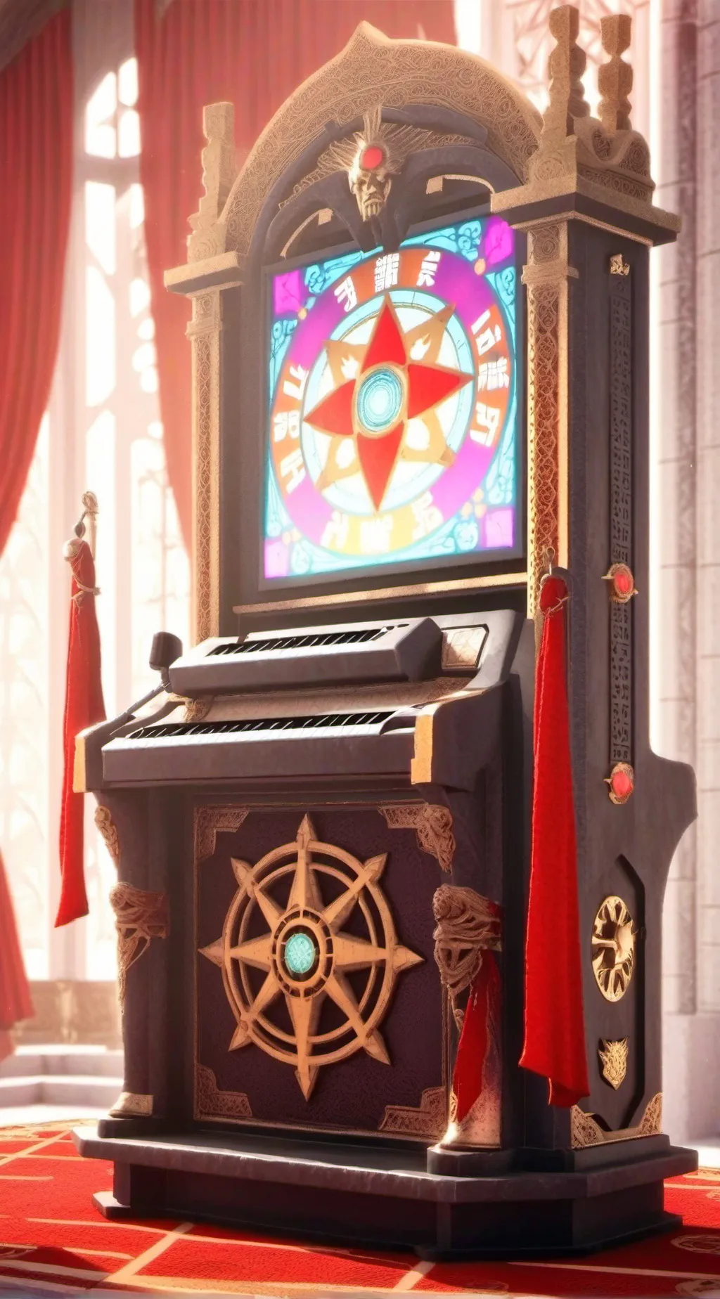 ai character: HH karaoke  background