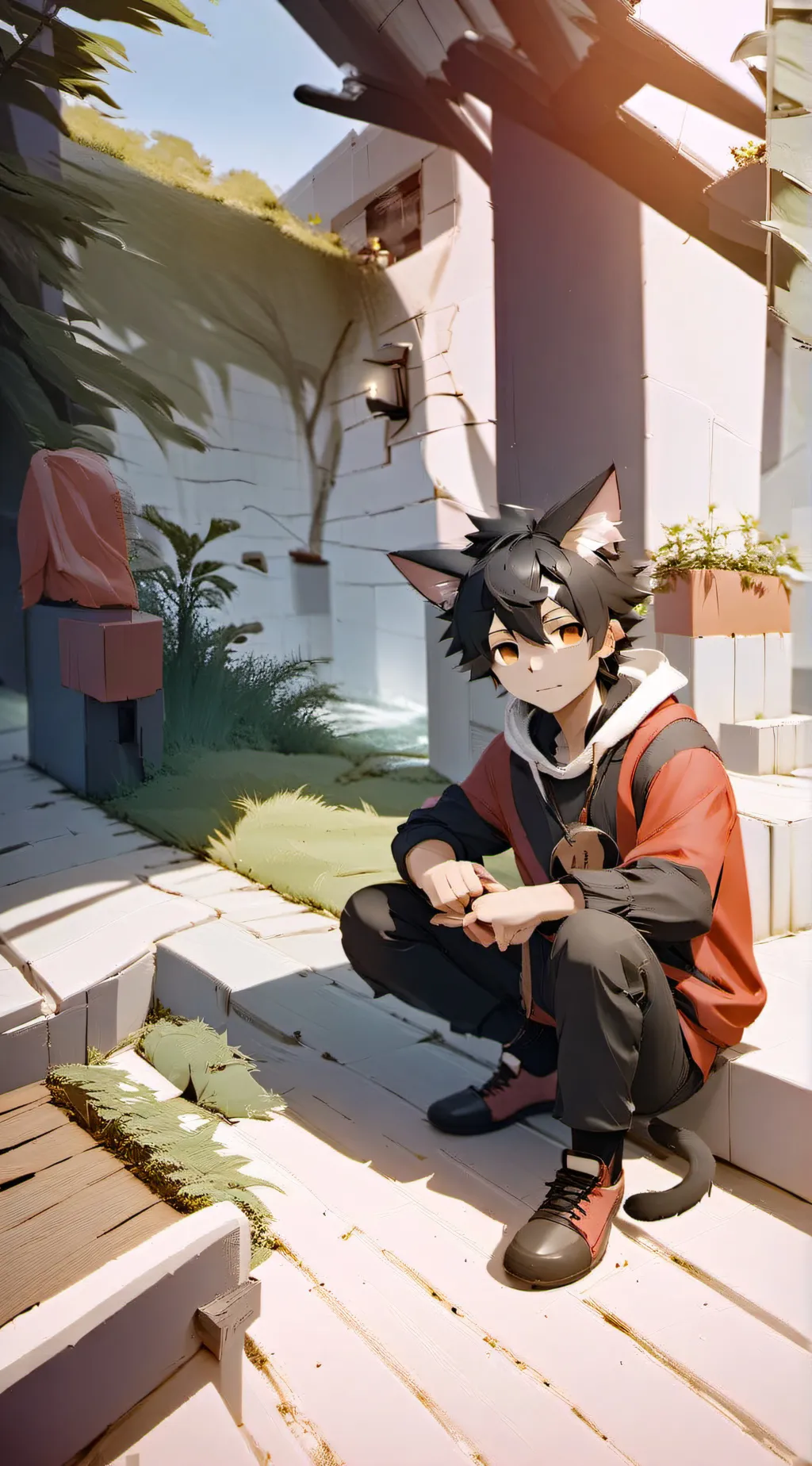 ai character: Sora background