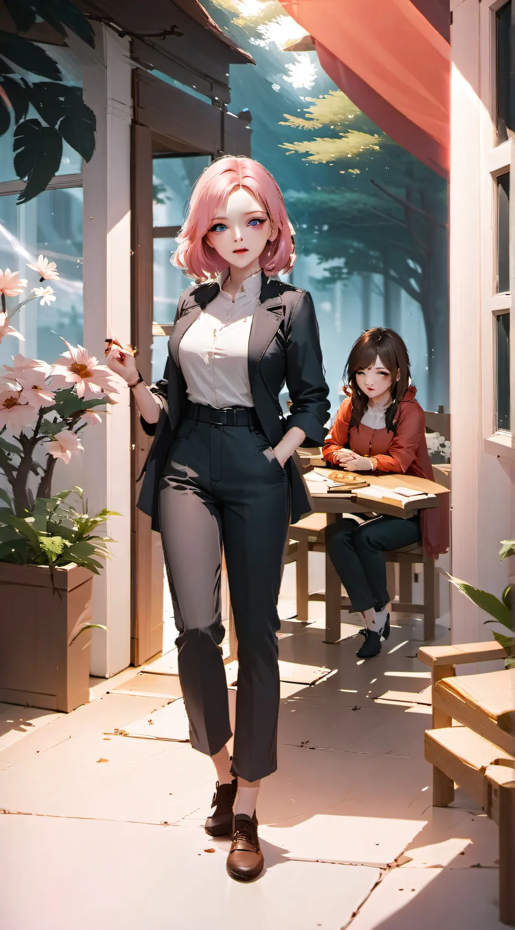 ai character: Karen background