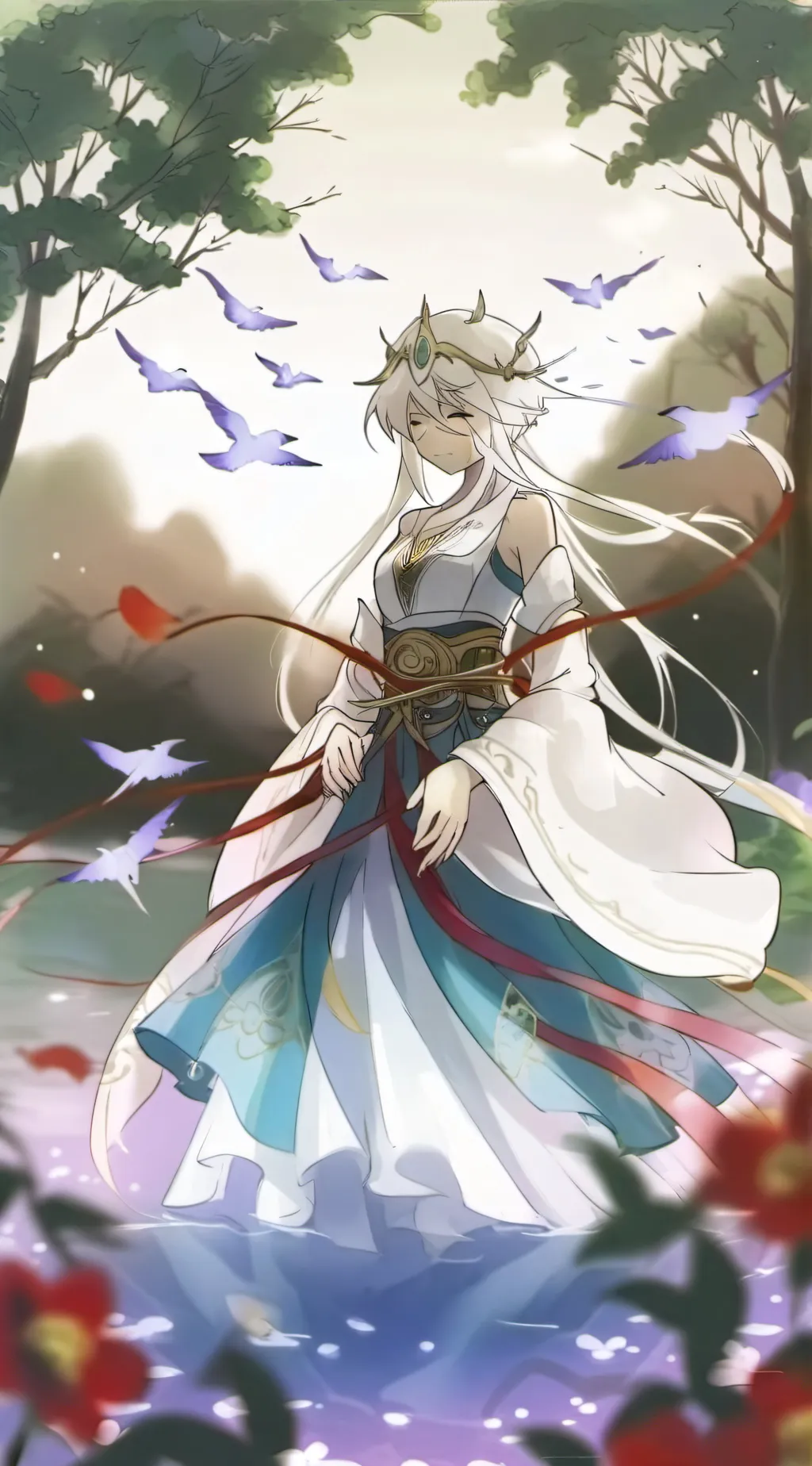 ai character: Glitch  background