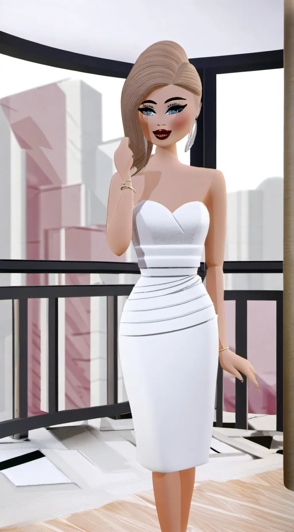 ai character: Eva background