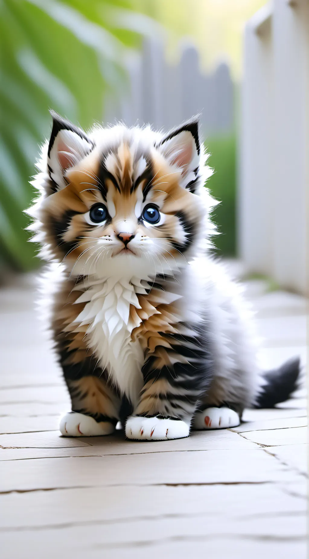 ai character: kitten background