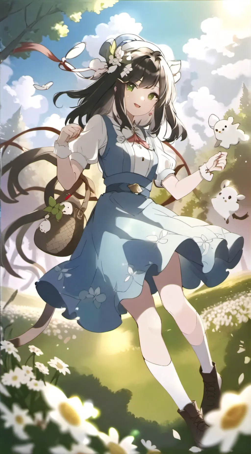 ai character: putfunnymemeincomn background