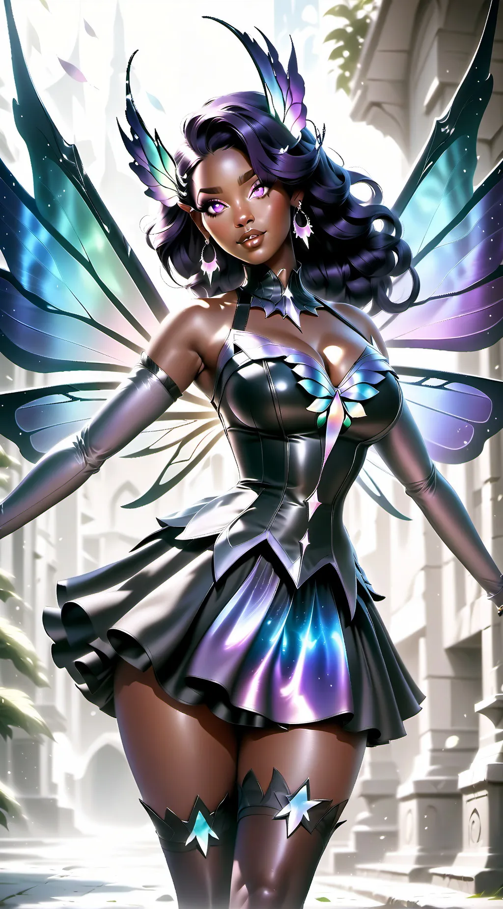 ai character: Autumn Fallston background