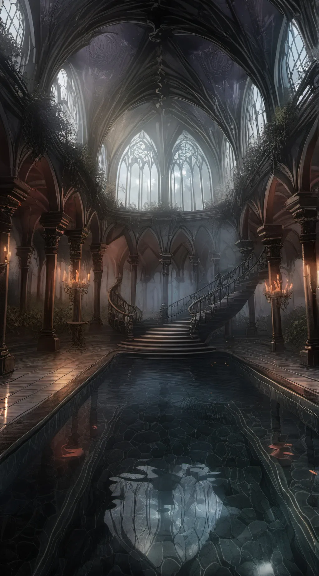 ai character: FPE Swiming Pool background