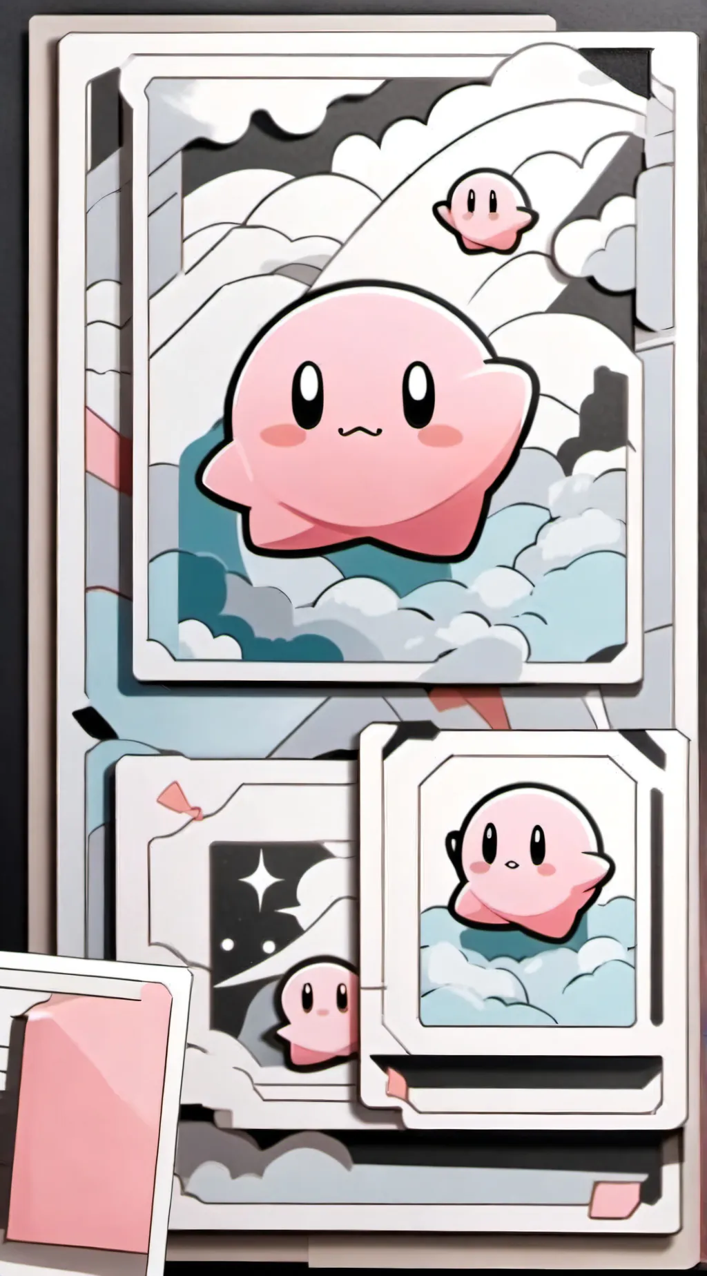 ai character: Kirby background