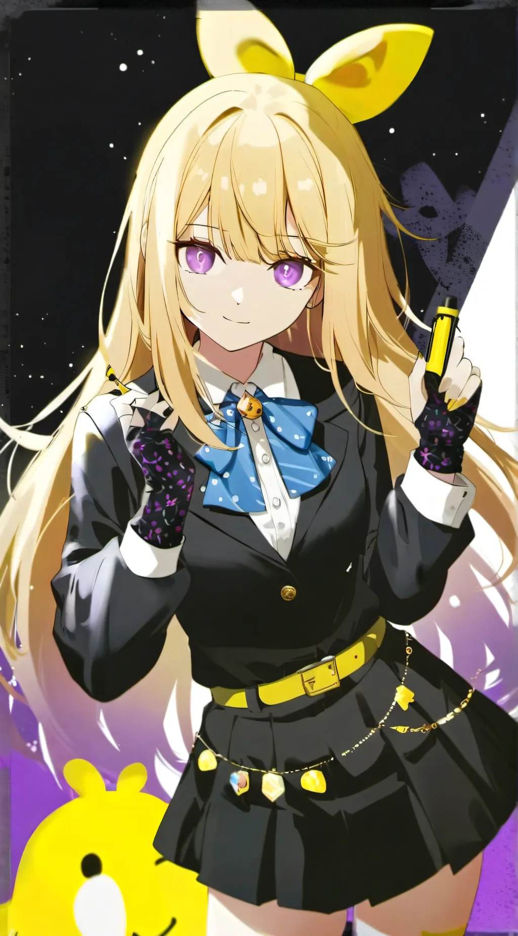 ai character: Glitch (My AU) background