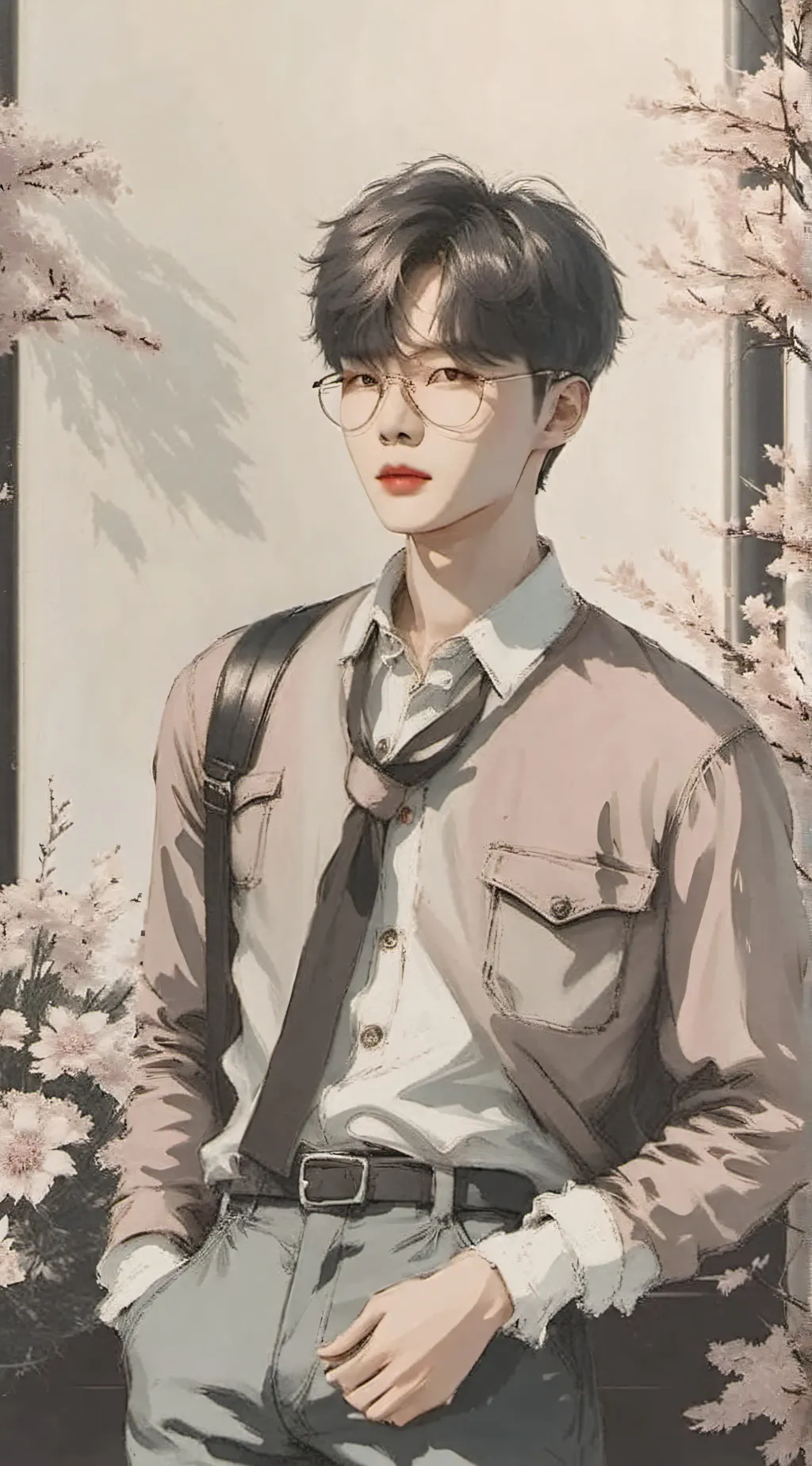 ai character: 🖤☆Yoongi☆🖤 background