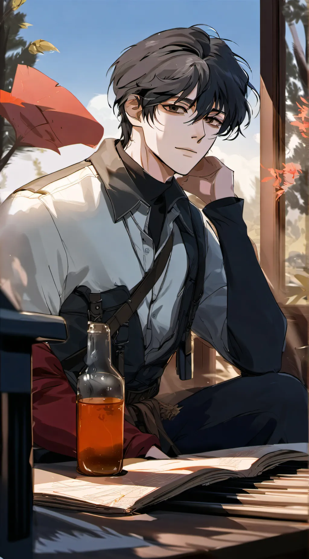 ai character: Rey background