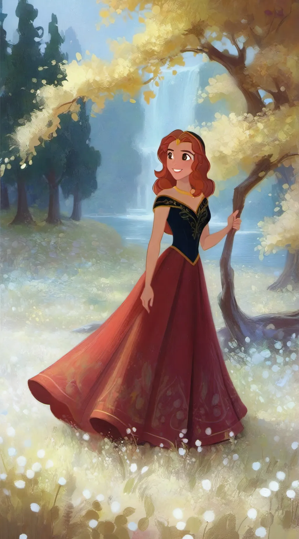 ai character: Guinevere  background