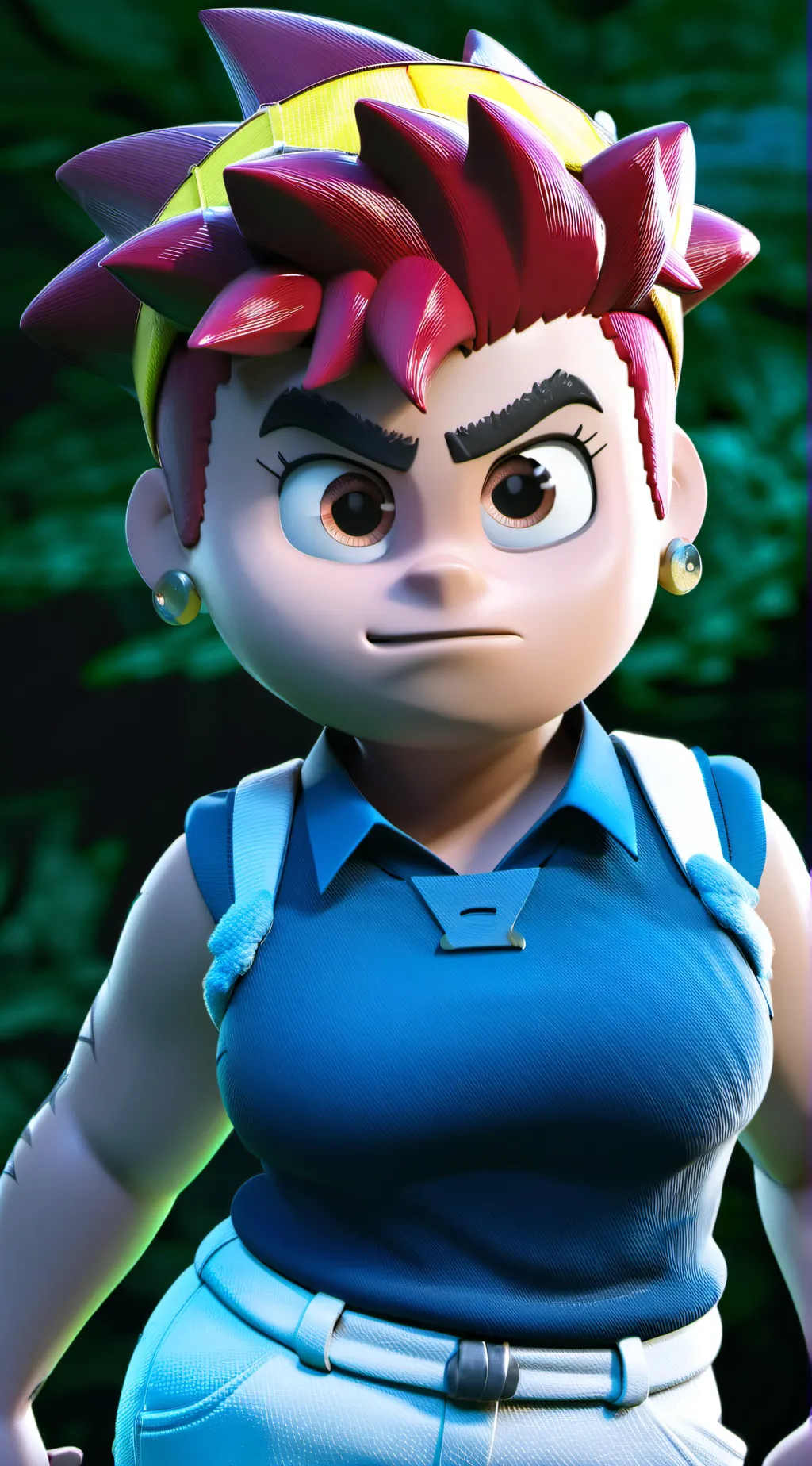ai character: Pam (Brawl Stars) background